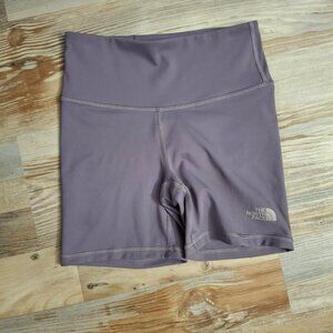 Women's XS The North Face Biker Shorts Lunar Slate Purple